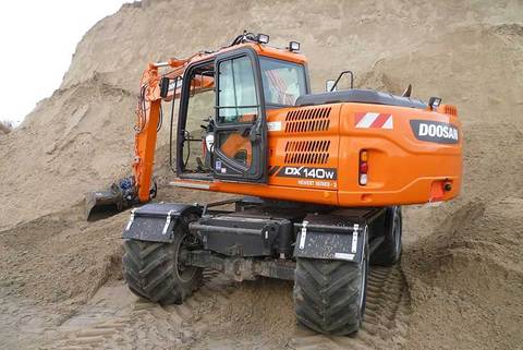 Schematic Diagram Manual - Doosan DX140W Wheel Excavator Electrical mech Engine Download