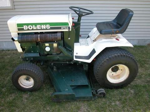 Service Manual - 1985-1993 Bolens Large Frame Garden Tractor Complete Download