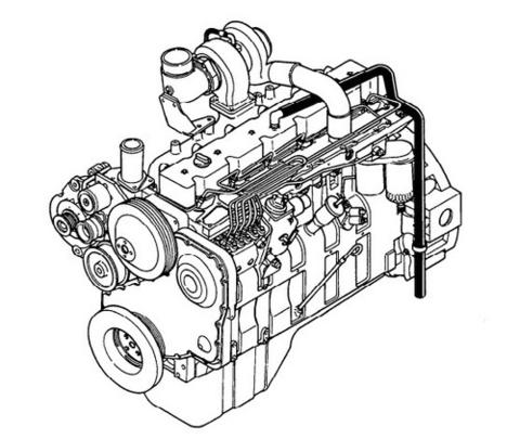 Service Manual - 1991 KOMATSU KDC 614 Series Diesel Engine