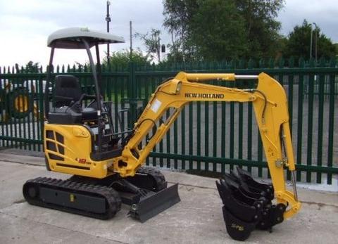 Service Manual - 2008 New Holland E18SR Mini Crawler Excavator Download