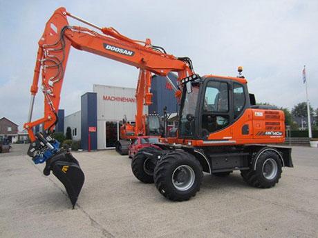 Service Manual - 2012 Doosan DX140W-3, DX160W-3 Wheeled Excavator Download