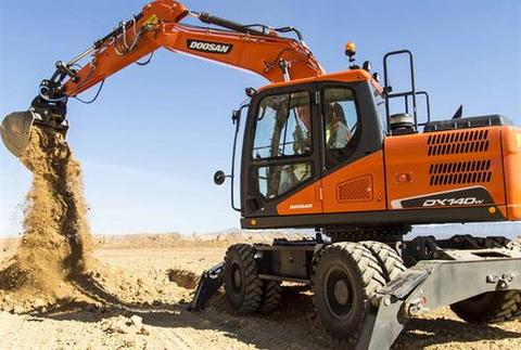 Service Manual - 2014 Doosan DX140W-5, DX160W-5 Wheeled Excavator Download