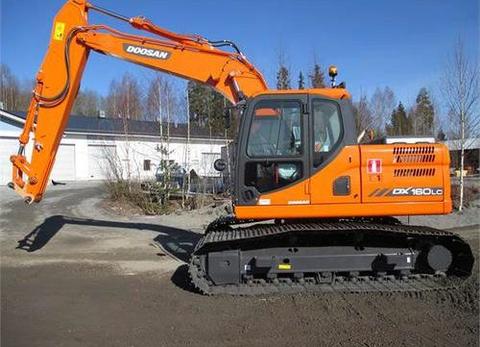 Service Manual - 2014 Doosan DX160LC-3 Crawled Excavator Download