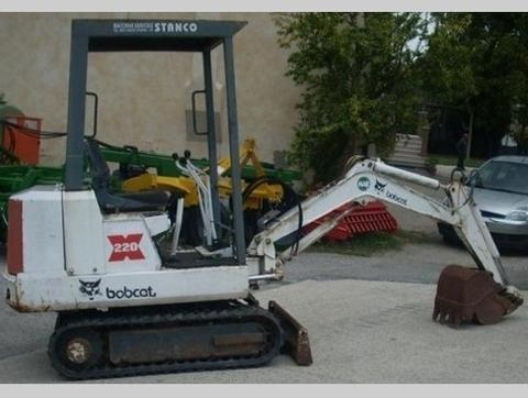 Service Manual - Bobcat 220 Excavator 15001