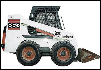 Service Manual - Bobcat 863, 863H Skid Steer Loader 514440001, 514540001, 514640001