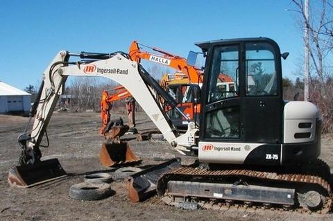 Service Manual - Bobcat Ingersoll Rand ZX75 Load Excavator 