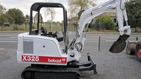 Service Manual - Bobcat X325 Mini Excavator 511820001 & Above