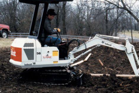 Service Manual - Bobcat X56, 76 Mini Excavator