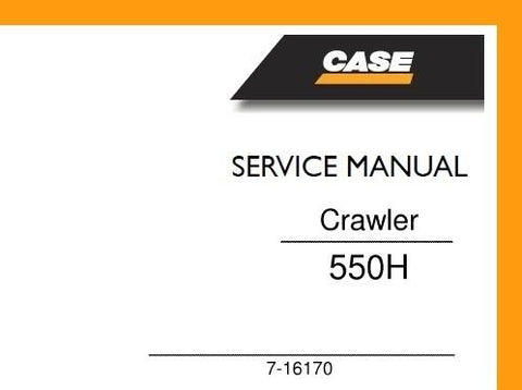 Service Manual - Case 550H Crawler Dozer Download