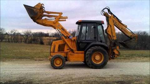 Service Manual - Case 580L 580 590 Super L Tractor Backhoe Loader Download