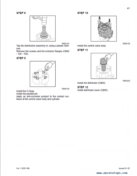 Service Manual - Case CB Series Hydraulic Hammer Download