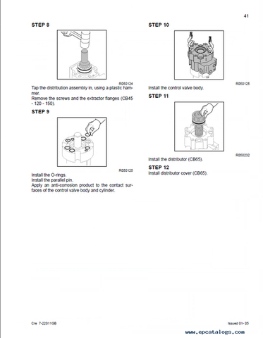 Service Manual - Case CB Series Hydraulic Hammer Download