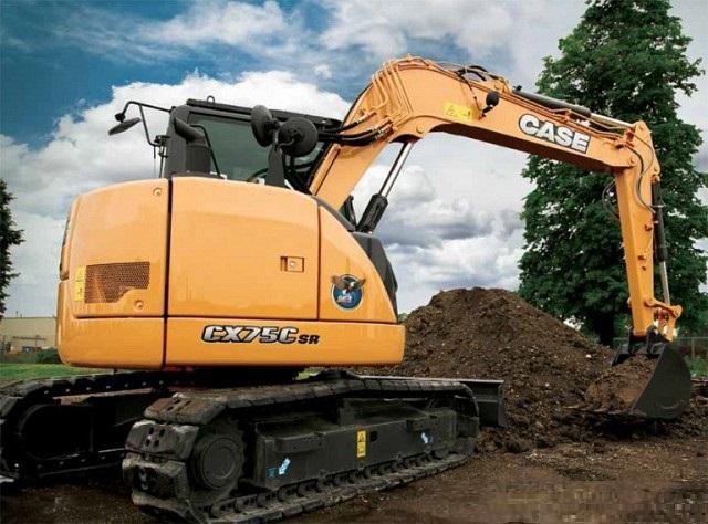 Service Manual - Case CX75C SR Midi Excavator 47595208