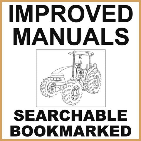 Service Manual - Case Factory JX90 Tractor & Operators Instruction Manual - IMPROVED 