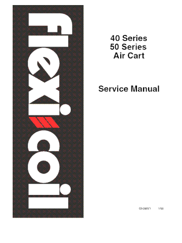 PDF Case Flexicoil 40 and 50 Series (1740, 2340, 2640, 3450, 3850, 4350) Air Cart Service Manual