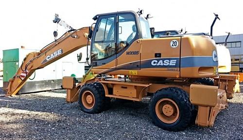 Case WX145 WX16 WX185 Wheeled Excavator Service Manual