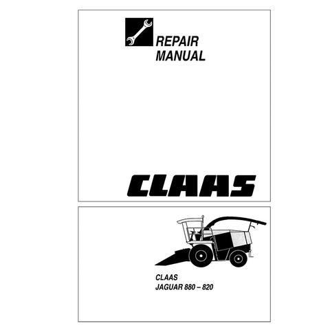 Service Manual - Claas JAGUAR 880-820 Forage Harvester Download