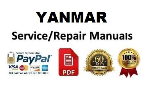 Service Manual - DOWNLOAD YANMAR FUEL INJECTION Engine 