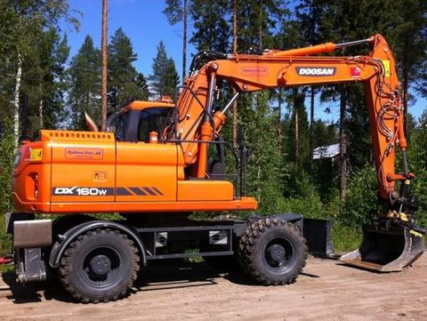 Service Manual - Daewoo Doosan DX140W DX160W Excavator Download