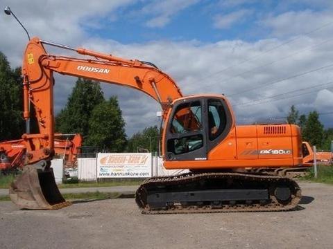 Service Manual - Daewoo Doosan DX180LC Excavator Download