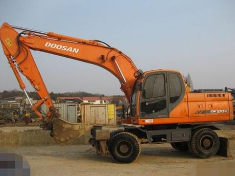 Service Manual - Daewoo Doosan DX210W Wheel Excavator Download