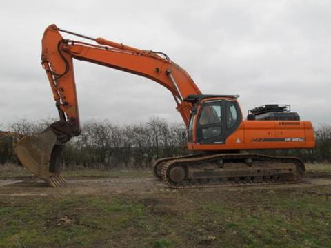 Service Manual - Daewoo Doosan DX420LC Hydraulic Excavator SN:5001 and Up