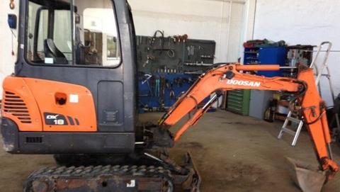 Service Manual - Doosan DX15 DX18 Crawler Excavator K1043970AE