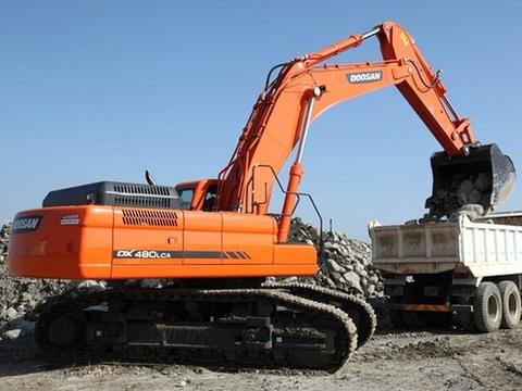 Service Manual - Doosan DX480LCA DX500LCA Excavator Download