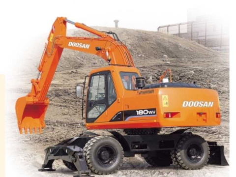 Service Manual - Doosan S180W-V Mobile Excavator Download