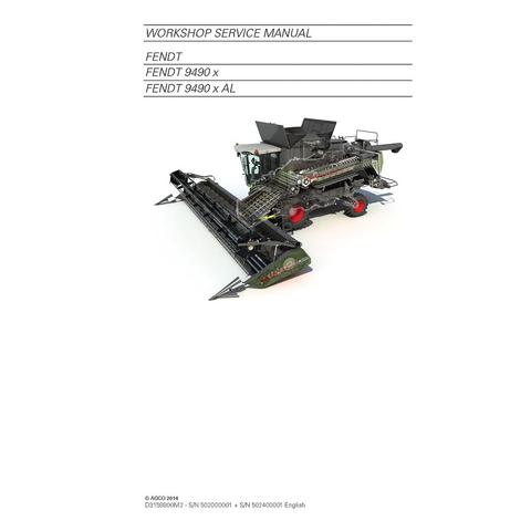 Service Manual - Fendt 9490 Combine Harvester