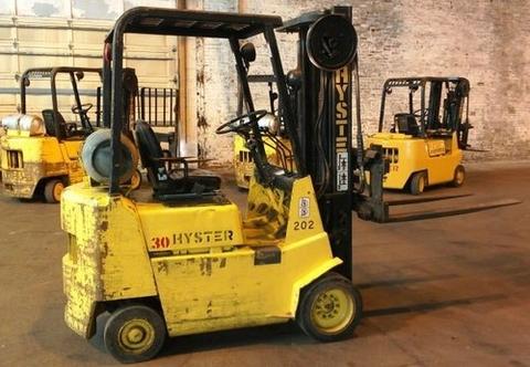 Service Manual - Hyster S25XL, S30XL, S35XL Diesel and LPG Forklift Truck B010 Series (USA)