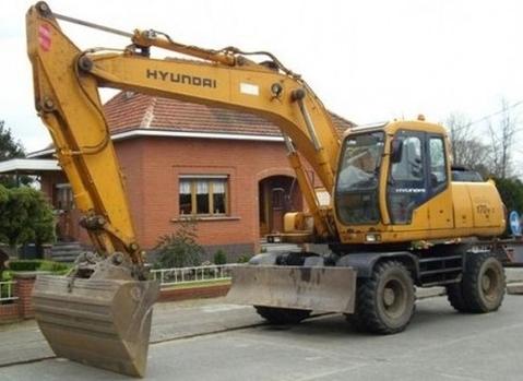 Hyundai R170W-9 Wheel Excavator Service Manual – Quality Service Repair ...