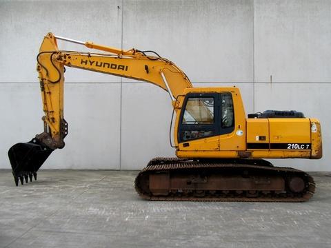 Service Manual - Hyundai R210LC-7(#98001-) Crawler Excavator Download
