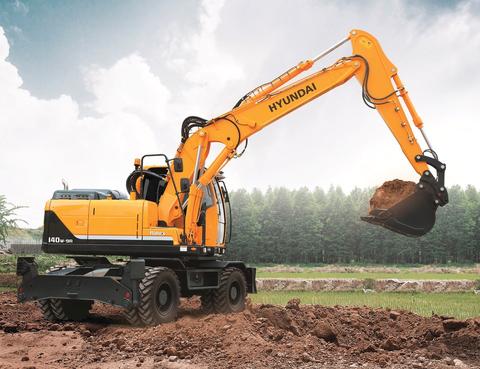 Service Manual  - Hyundai R210W-9AMH Wheeled Excavator Download