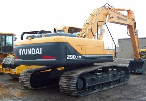 Service Manual - Hyundai R290LC-9 Crawler Excavator Download