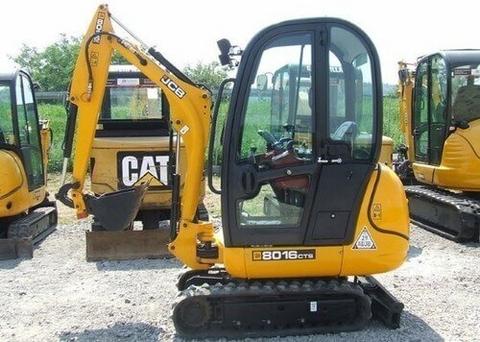 Service Manual - JCB 801.4 801.5 801.6 Mini Excavator Download 