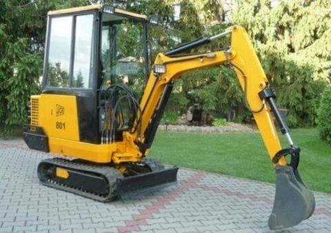 Service Manual - JCB 801 Tracked Excavator Download 