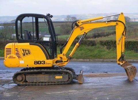 Service Manual - JCB 802.7 803 804 Mini Excavator Download 