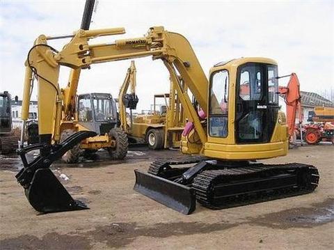 Service Manual - KOMATSU PC 75 UU Excavator 