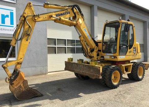 Service Manual  - KOMATSU PW95R-2 Hydraulic Excavator WEBM001800 WEBM001801 WEBM001802