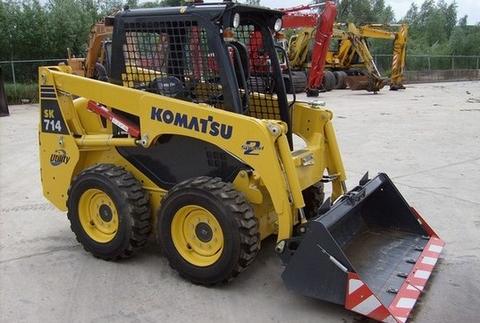 Service Manual  - KOMATSU SK714-5 SK815-5 Skid-Steer Loader WEBM003400