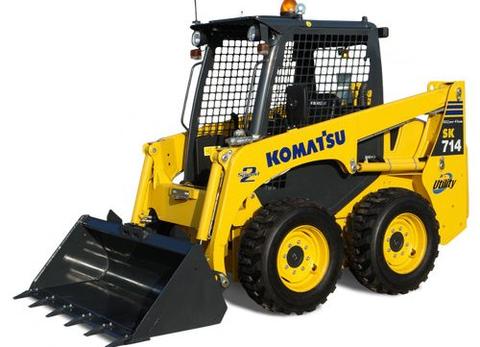 Service Manual - KOMATSU SK714-5 SK815-5 Skid Steer Loader [WEBM003400].