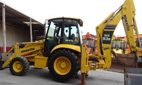 Service Manual - KOMATSU WB93R-5 Backhoe Loader 