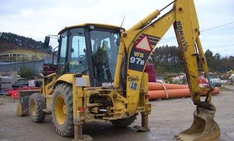 Service Manual - KOMATSU WB97R-5 Backhoe Loader