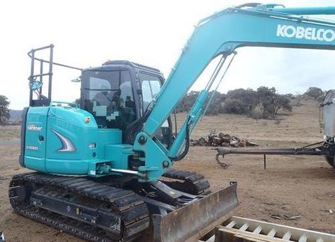 Service Manual - Kobelco Model SK80MSR-1E Hydraulic Excavator  Download 