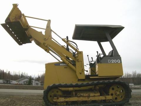 Download Komatsu D20Q-6(JPN) Crawler Excavator Service Manual S/N 60001-UP