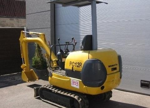 Service Manual - KOMATSU PC12R-8 PC15R-8 Hydraulic Excavator 