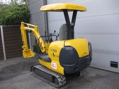 Service Manual - Komatsu PC12R-8 PC15R-8 Hydraulic Excavator 