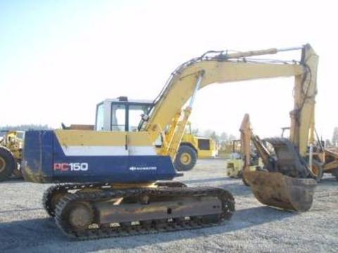 Service Manual - Komatsu PC150-3 HYDRAULIC Excavator 