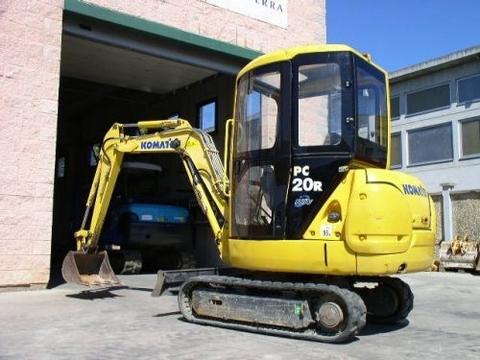 Service Manual - Komatsu PC20R-8 PC25R-8 PC27R-8 Hydraulic Excavator 